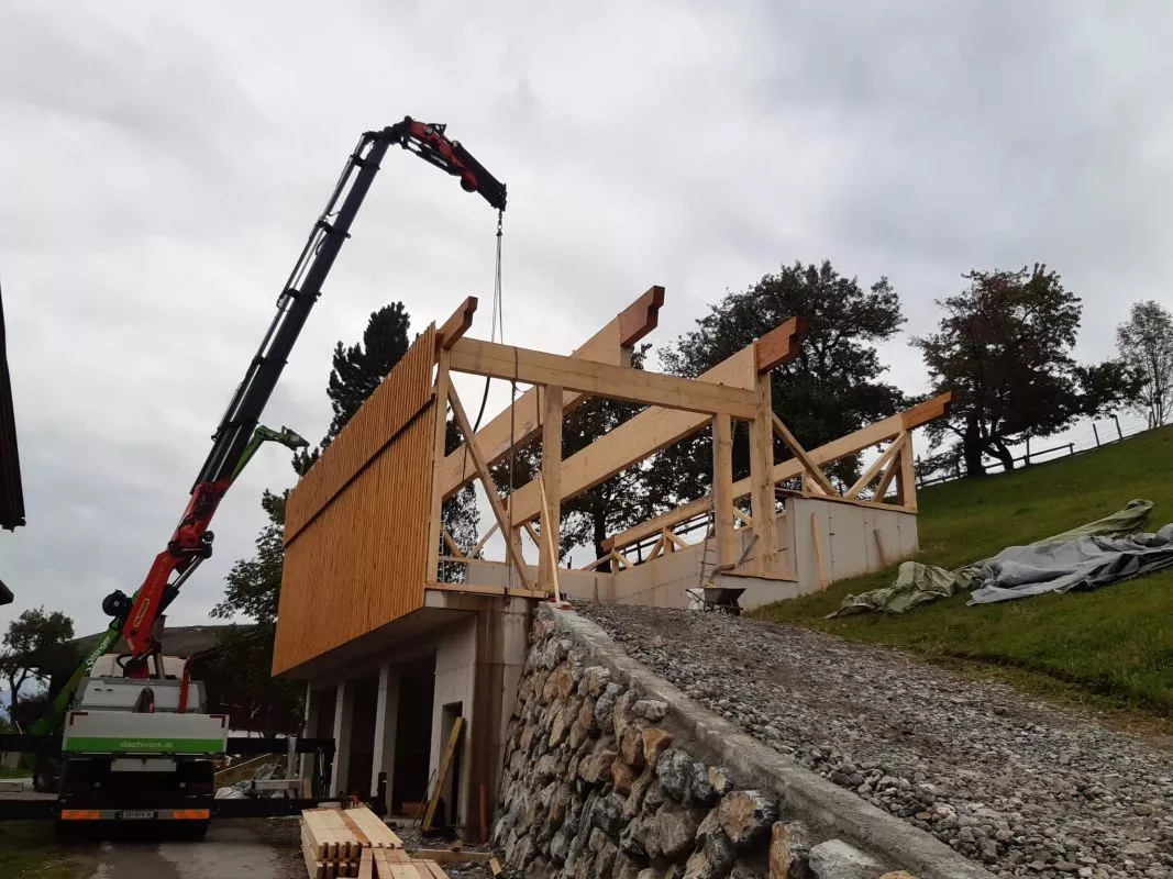Landwirtschaftlicher Holzbau