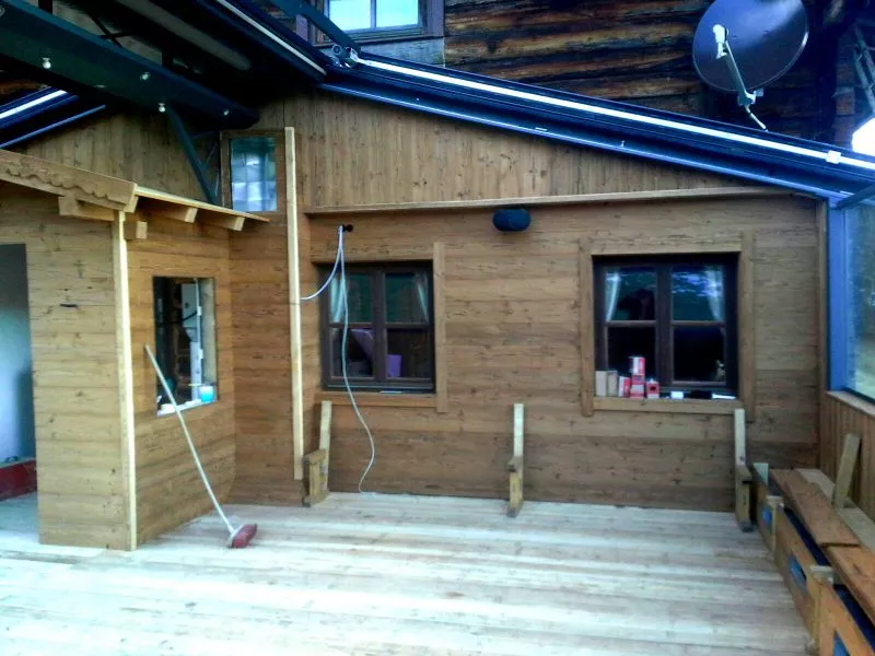 Holzanbau Kranabetter Terrassenansicht