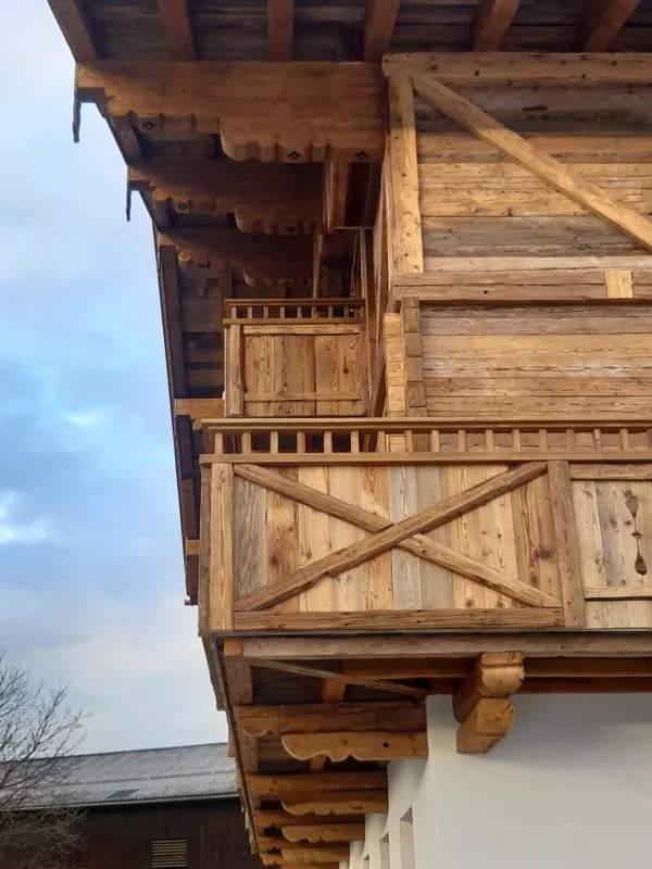 Holzbalkon Referenzprojekt
